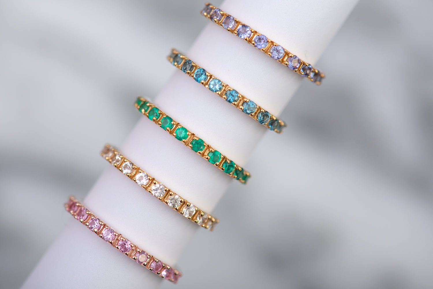 All natural gemstone jewelry