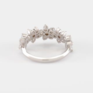 Claire Topaz White Gold Ring back view