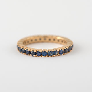 Blue Sapphire Gold ring Beatrice