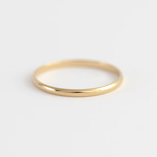 Yellow gold ring Ivy